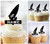TA0015 Windsurfing Kuchenaufsätze Hochzeit Geburtsta Acryl Cupcake Kuchen Topper für Kuchen Party Dekor 10 Stück