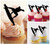 TA0020 Surf Surfboard Kuchenaufsätze Hochzeit Geburtsta Acryl Cupcake Kuchen Topper für Kuchen Party Dekor 10 Stück