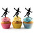 TA0028 Peter Pan Kuchenaufsätze Hochzeit Geburtsta Acryl Cupcake Kuchen Topper für Kuchen Party Dekor 10 Stück