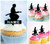 TA0038 Samurai Kuchenaufsätze Hochzeit Geburtsta Acryl Cupcake Kuchen Topper für Kuchen Party Dekor 10 Stück