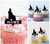 TA0039 Samurai Kuchenaufsätze Hochzeit Geburtsta Acryl Cupcake Kuchen Topper für Kuchen Party Dekor 10 Stück