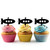 TA0048 Submarine Kuchenaufsätze Hochzeit Geburtsta Acryl Cupcake Kuchen Topper für Kuchen Party Dekor 10 Stück