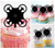 TA0053 Drone Kuchenaufsätze Hochzeit Geburtsta Acryl Cupcake Kuchen Topper für Kuchen Party Dekor 10 Stück