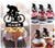TA0067 Bicycle Sport Kuchenaufsätze Hochzeit Geburtsta Acryl Cupcake Kuchen Topper für Kuchen Party Dekor 10 Stück