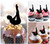 TA0077 Diving Swimmer Kuchenaufsätze Hochzeit Geburtsta Acryl Cupcake Kuchen Topper für Kuchen Party Dekor 10 Stück