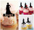 TA0112 Model Lady Party Dress Kuchenaufsätze Hochzeit Geburtsta Acryl Cupcake Kuchen Topper für Kuchen Party Dekor 10 Stück