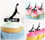TA0151 Basketball Center Player Kuchenaufsätze Hochzeit Geburtsta Acryl Cupcake Kuchen Topper für Kuchen Party Dekor 10 Stück