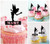 TA0153 Tinkerbell Fairy Magic Sparkles Kuchenaufsätze Hochzeit Geburtsta Acryl Cupcake Kuchen Topper für Kuchen Party Dekor 10 Stück