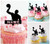 TA0183 Water Polo Player Kuchenaufsätze Hochzeit Geburtsta Acryl Cupcake Kuchen Topper für Kuchen Party Dekor 10 Stück