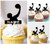 TA0186 Water Polo Kuchenaufsätze Hochzeit Geburtsta Acryl Cupcake Kuchen Topper für Kuchen Party Dekor 10 Stück