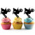 TA0196 Extreme Sport Motocross Kuchenaufsätze Hochzeit Geburtsta Acryl Cupcake Kuchen Topper für Kuchen Party Dekor 10 Stück