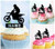 TA0198 Extreme Motocross Racing Kuchenaufsätze Hochzeit Geburtsta Acryl Cupcake Kuchen Topper für Kuchen Party Dekor 10 Stück