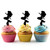 TA0237 Mermaid Kuchenaufsätze Hochzeit Geburtsta Acryl Cupcake Kuchen Topper für Kuchen Party Dekor 10 Stück