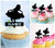TA0238 Alice's Adventures in Wonderland Kuchenaufsätze Hochzeit Geburtsta Acryl Cupcake Kuchen Topper für Kuchen Party Dekor 10 Stück