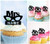 TA0248 Mrs Wedding Kuchenaufsätze Hochzeit Geburtsta Acryl Cupcake Kuchen Topper für Kuchen Party Dekor 10 Stück