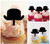 TA0260 Top Hat Kuchenaufsätze Hochzeit Geburtsta Acryl Cupcake Kuchen Topper für Kuchen Party Dekor 10 Stück TA0260 Top Hat Kuchenaufsätze Hochzeit Geburtsta Acryl Cupcake Kuchen Topper für Kuchen Party Dekor 10 Stück
