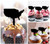 TA0267 America Kuchenaufsätze Hochzeit Geburtsta Acryl Cupcake Kuchen Topper für Kuchen Party Dekor 10 Stück