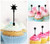 TA0304 Medieval Spiked Ball Kuchenaufsätze Hochzeit Geburtsta Acryl Cupcake Kuchen Topper für Kuchen Party Dekor 10 Stück