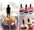 TA0317 Boy Kid Kuchenaufsätze Hochzeit Geburtsta Acryl Cupcake Kuchen Topper für Kuchen Party Dekor 10 Stück