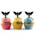 TA0346 Holy Angel Wing Kuchenaufsätze Hochzeit Geburtsta Acryl Cupcake Kuchen Topper für Kuchen Party Dekor 10 Stück