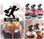 TA0347 Hurry Businessman Kuchenaufsätze Hochzeit Geburtsta Acryl Cupcake Kuchen Topper für Kuchen Party Dekor 10 Stück