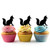 TA0368 Fox Kuchenaufsätze Hochzeit Geburtsta Acryl Cupcake Kuchen Topper für Kuchen Party Dekor 10 Stück
