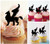 TA0376 Griffon Fantastic Fantasy Beast Kuchenaufsätze Hochzeit Geburtsta Acryl Cupcake Kuchen Topper für Kuchen Party Dekor 10 Stück