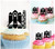 TA0424 Spaceship Launch pad Kuchenaufsätze Hochzeit Geburtsta Acryl Cupcake Kuchen Topper für Kuchen Party Dekor 10 Stück