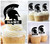 TA0425 Roman Spartan Sparta Helmet Kuchenaufsätze Hochzeit Geburtsta Acryl Cupcake Kuchen Topper für Kuchen Party Dekor 10 Stück