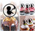 TA0447 Baby Embryo Pregnant Love and Baby Kuchenaufsätze Hochzeit Geburtsta Acryl Cupcake Kuchen Topper für Kuchen Party Dekor 10 Stück