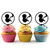 TA0447 Baby Embryo Pregnant Love and Baby Kuchenaufsätze Hochzeit Geburtsta Acryl Cupcake Kuchen Topper für Kuchen Party Dekor 10 Stück