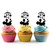 TA0451 Baby With Hanging Crib Toys Kuchenaufsätze Hochzeit Geburtsta Acryl Cupcake Kuchen Topper für Kuchen Party Dekor 10 Stück