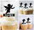 TA0465 Cupid Angel of Love Valentine Kuchenaufsätze Hochzeit Geburtsta Acryl Cupcake Kuchen Topper für Kuchen Party Dekor 10 Stück