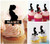 TA0490 Pregnant Kuchenaufsätze Hochzeit Geburtsta Acryl Cupcake Kuchen Topper für Kuchen Party Dekor 10 Stück