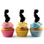 TA0490 Pregnant Kuchenaufsätze Hochzeit Geburtsta Acryl Cupcake Kuchen Topper für Kuchen Party Dekor 10 Stück