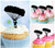 TA0498 Skydiving Kuchenaufsätze Hochzeit Geburtsta Acryl Cupcake Kuchen Topper für Kuchen Party Dekor 10 Stück