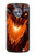 S0414 Fire Dragon Hülle Schutzhülle Taschen für Motorola Moto X4