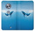 S0843 Blue Whale Hülle Schutzhülle Taschen für Motorola Moto X4