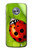 S0892 Ladybug Hülle Schutzhülle Taschen für Motorola Moto X4