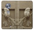 S1386 Paper Sculpture Owl Hülle Schutzhülle Taschen für Motorola Moto X4