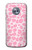 S2213 Pink Leopard Pattern Hülle Schutzhülle Taschen für Motorola Moto X4