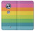 S2363 Rainbow Pattern Hülle Schutzhülle Taschen für Motorola Moto X4