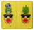 S2443 Funny Pineapple Sunglasses Kiss Hülle Schutzhülle Taschen für Motorola Moto X4
