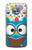 S2521 Cute Nerd Owl Cartoon Hülle Schutzhülle Taschen für Motorola Moto X4