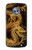 S2804 Chinese Gold Dragon Printed Hülle Schutzhülle Taschen für Motorola Moto X4