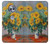 S2937 Claude Monet Bouquet of Sunflowers Hülle Schutzhülle Taschen für Motorola Moto X4