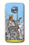 S3068 Tarot Card Queen of Swords Hülle Schutzhülle Taschen für Motorola Moto X4