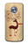 S3081 Wooden Raindeer Graphic Printed Hülle Schutzhülle Taschen für Motorola Moto X4