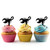 TA0555 Desert Scorpion Kuchenaufsätze Hochzeit Geburtsta Acryl Cupcake Kuchen Topper für Kuchen Party Dekor 10 Stück
