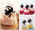 TA0582 Halloween Gekko Lizard Kuchenaufsätze Hochzeit Geburtsta Acryl Cupcake Kuchen Topper für Kuchen Party Dekor 10 Stück